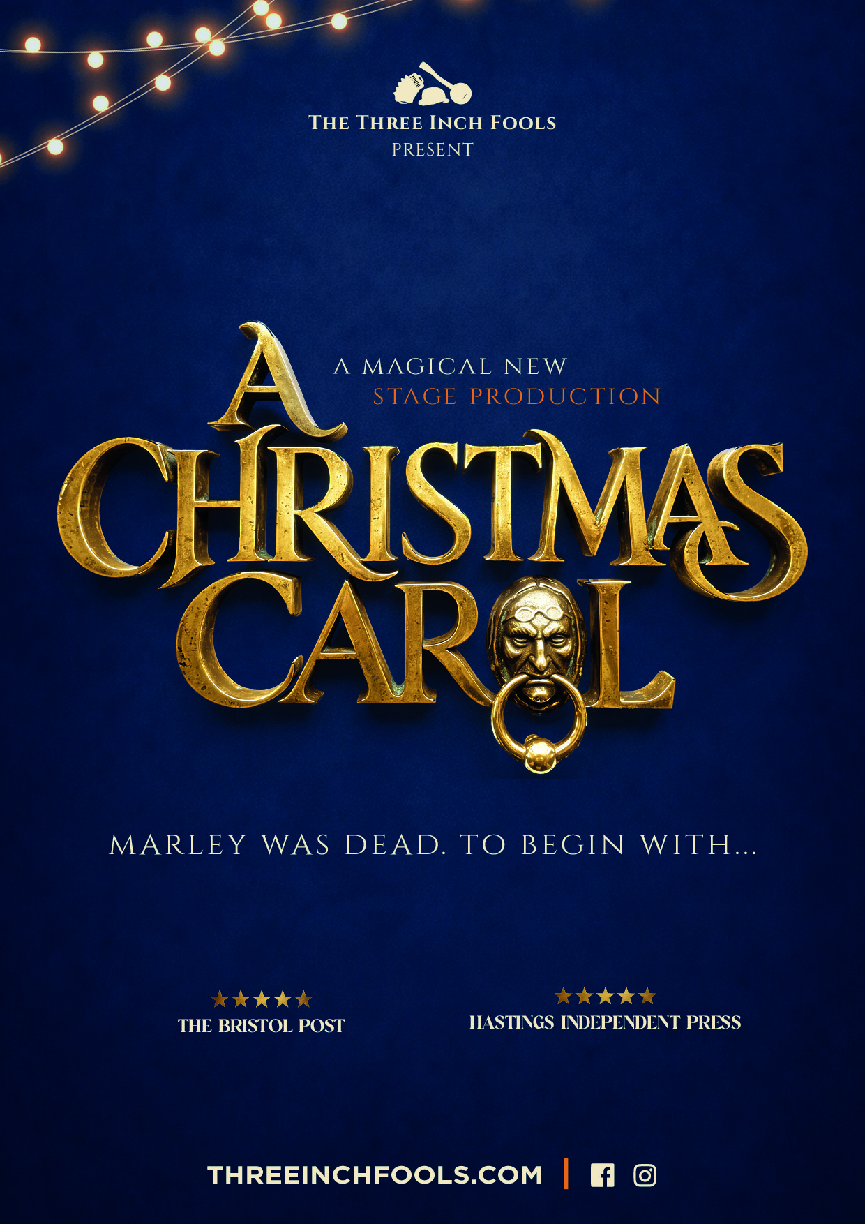 A Christmas Carol with The Three Inch Fools